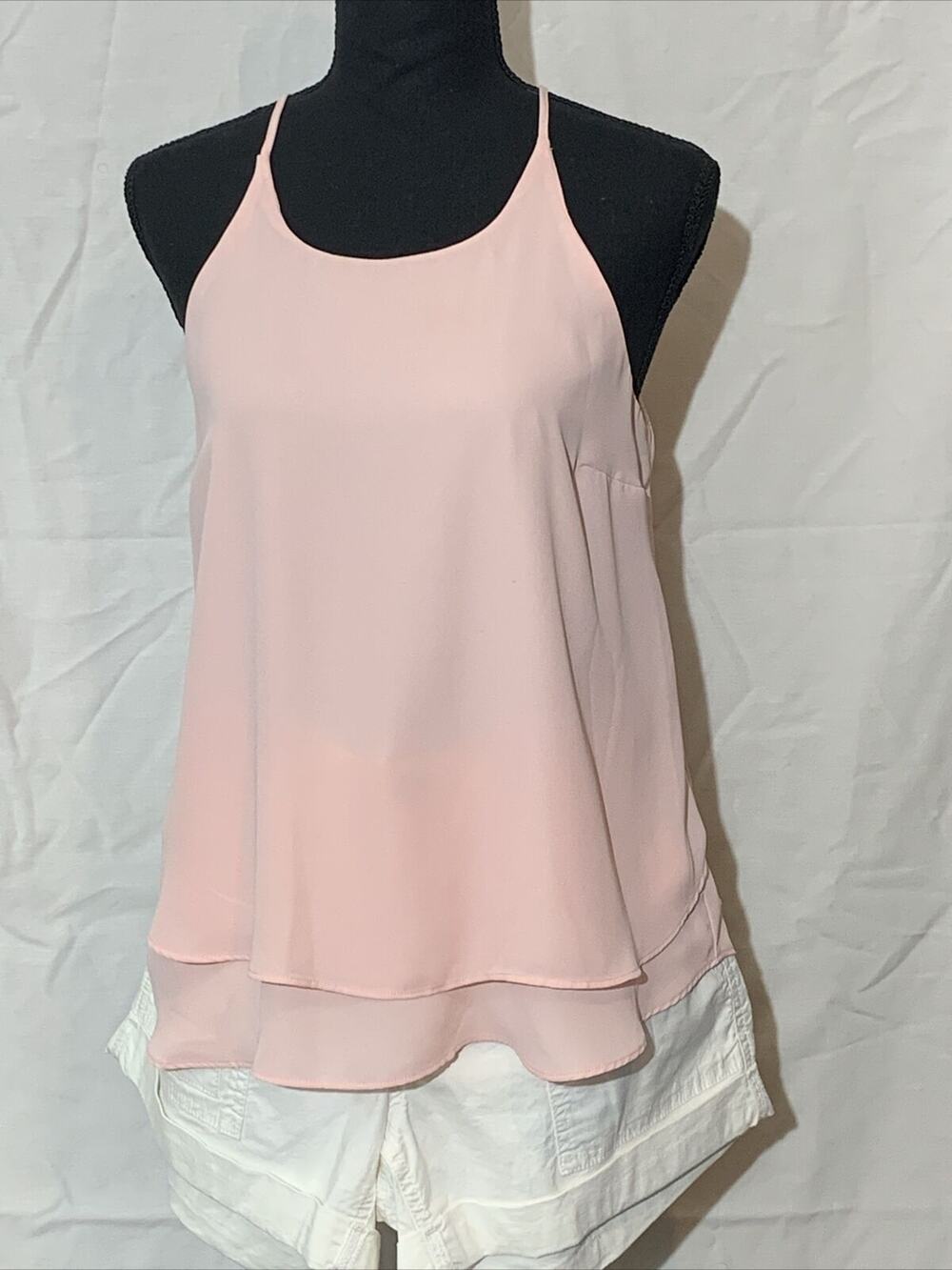 Pink Rose Time & True Top And Shorts Bundle Womens Size Large 8